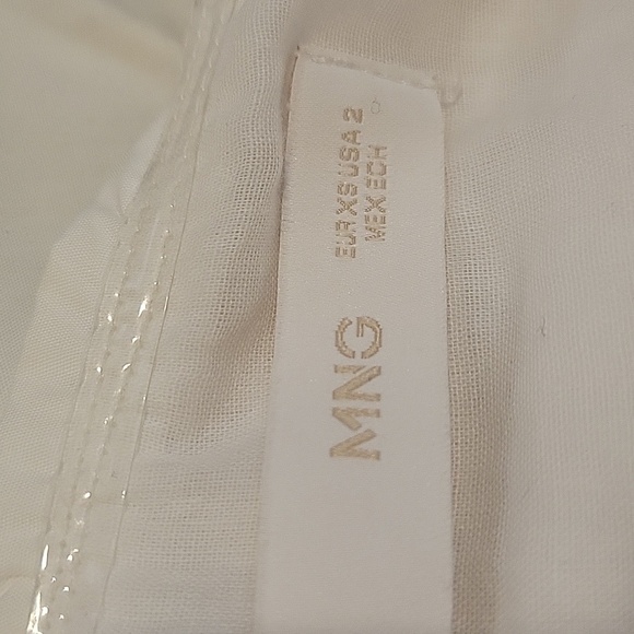 MNG by MANGO from Nordstrom XS white cotton dress - Picture 4 of 6